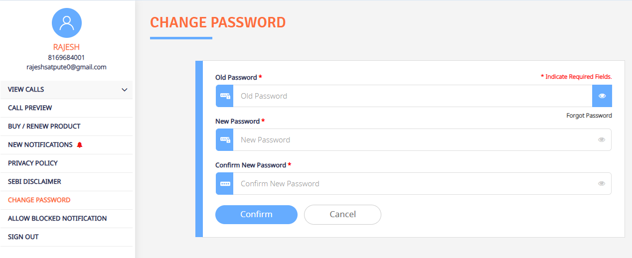 Change Password Image